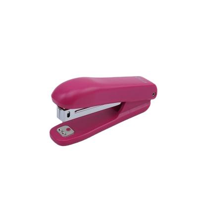 China Plastic High Quality Cheap Stapler Non Slip Stapler School Stationery Stapler for sale