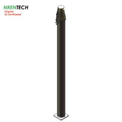 China 30m lockable pneumatic telescopic mast 300kg payloads-5.5m closed height-for antenna for sale