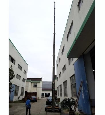 China Mastro de telescópio de 20 m-70 kg cargas úteis-NR-3300-20000-70L-mastro de telescópio pneumático-celular torre de telescópio à venda