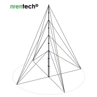 Chine Mast télescopique pneumatique verrouillable de 15 m, charge utile de 30 kg NR-2870-15000-30L à vendre