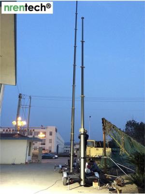 China 18m lockable pneumatic telescopic mast 200kg payloads NR-3300-18000-200L for sale