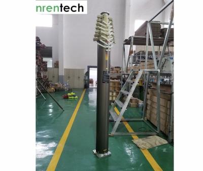 China 12m lockable pneumatic telescopic mast 100kg payloads NR-2500-12000-100L for sale