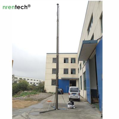 China 6m locking pneumatic telescopic mast 150kg payloads-mobile telecom mast tower-telescoping mast for sale