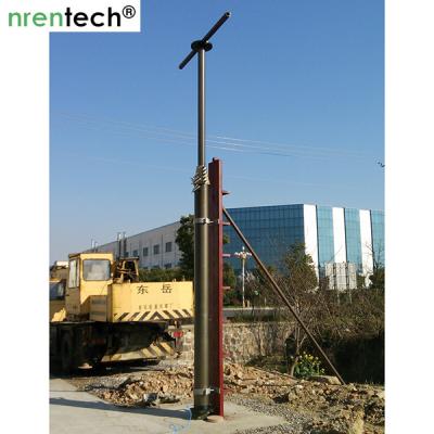 China 9m lockable pneumatic telescopic mast 200kg payloads NR-2200-9000-200L telecom antenna mast for sale