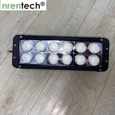 China 11 inch LED work light bar 12 pcs LED chips 120W LED flood lights for sale