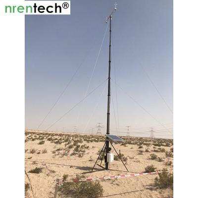 China der Mast der Antenne 10m, der Aluminium ist, drücken den Mast oben ineinanderschieben, der Mast/manuellen reizbaren Handkurbelschiebemast ineinanderschiebt zu verkaufen