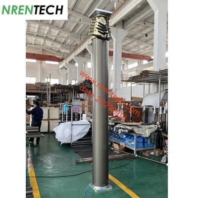 Chine 15 m de mât télescopique pneumatique verrouillable 350 kg de charge utile NR-3300-15000-350L à vendre