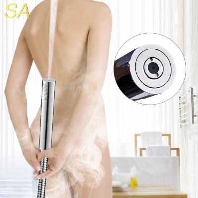 China With Shinny Cheap Turnout Bathroom Factory Price Stainless Steel Chrome Finish Unique Mirror Design Around Head Mini Size Long Size Shower for sale