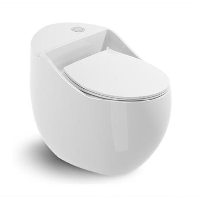 China Modern unique custom high quality water efficient design siphonic types WC egg shape toilet bowl tuvalet ceramic sanitary wares for sale