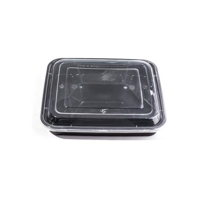 China 3 4 5 6 Compartment Fast Food Containers Microwavable Plastic Disposable Meal Prep Container for sale