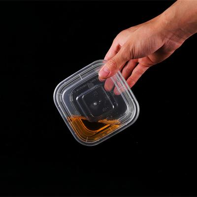 China Freshness Preservation 18oz Dessert Packing Crate Snacks Prepare Disposable Container Take Out Food Box for sale