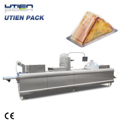 China Food Bakery Bread Sandwich Vacuum CARD Wrapping Machine for sale