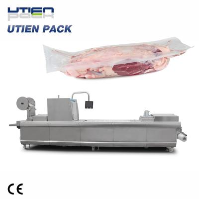 China Food Highly Recommended Flexible Thermoforming Packing Machine For Vacuum Food, Meat, Poultry, Chicken for sale