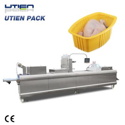 China Food Wide Application Automatic Thermoforming Packing Machine For Whole Chicken, Meat, Poultry, Food Packaging for sale