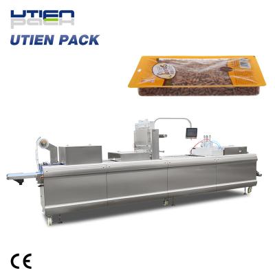 China High Efficiency Auto Filling , Sealing , Weighing Packaging Machine For Almond Nuts , Walnuts In Plastic Box for sale