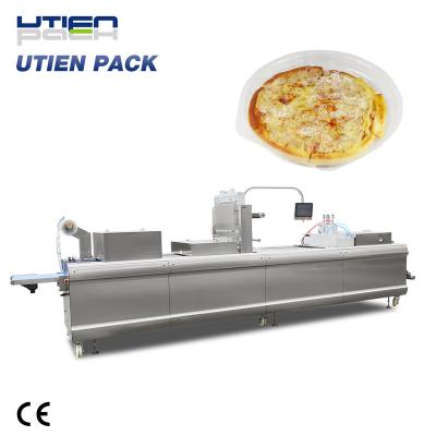 China Food CARD Automatic Thermoformer Pizza Wrapping Machine for sale