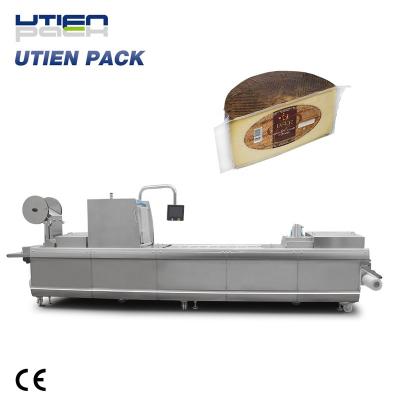 China Automatic Food Forms Flexible Dairy Vacuum Packing Machine For Cheese Butter for sale