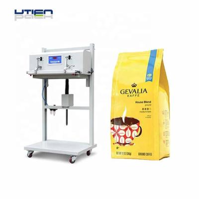 China Chemical Vertical Poly Bag Aluminum Pouch Sealer Sealing Machine, Adjustable Length for sale