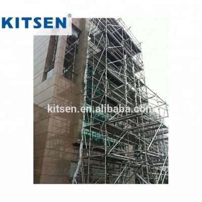 China interior & Exterior Australian Building Construction NZS 1576 Standard Aluminum Ringlock Scaffolding for sale