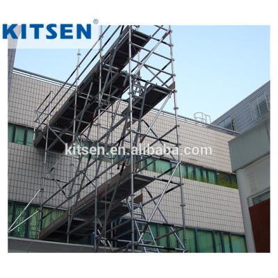 China interior & Outdoor Hot Selling Mobile Building Construction Modeling Ringlock Scaffolding for sale