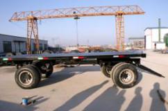 China 10T platform trailer for sale