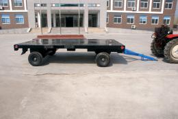 China 10T platform trailer for sale