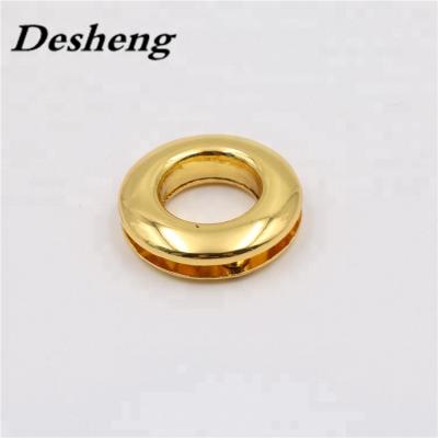 China Wholesale Metal Bag Parts Metal Grommet Zinc Alloy Grommets Bag Handle Clasp Holes Protected Bag Grommets for sale