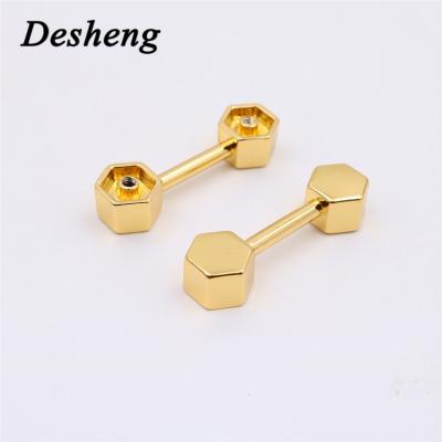 China High Quality Bag Accessories Metal Purse Hardware Fittings Fitting Bridge For Purse Arch Bridge Leather Screw for sale