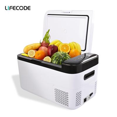 China COMPRESSOR good quality factory price direct car refrigerator 25L 12V 24V portable compressor with APP control for sale