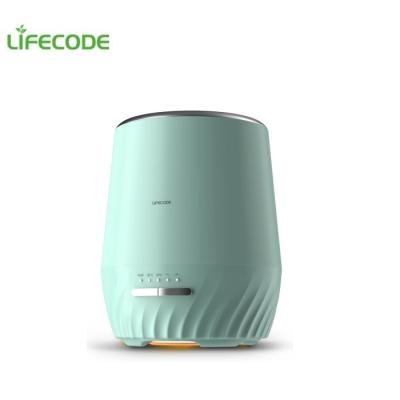 China Waterless Automatic Home Essential Oil Aroma Diffuser Ultrasonic Electric Air Freshener Humidifier Power- With 5W LED Light for sale