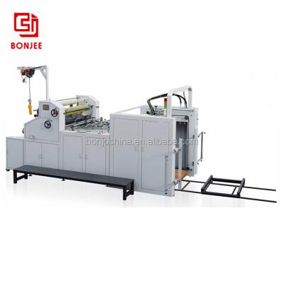 China CLOTHING Bonjee UNL-SZFM Series Fully Automatic Water Soluble Laminating Filming Machines for sale