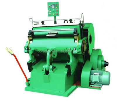 China Wood Semi-automatic Paper Creasing And Cutting Machine for sale