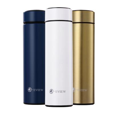 China New Arrival Large Smart Led Vacuum Display Temperature Stainless Steel Smart Water Bottle for sale