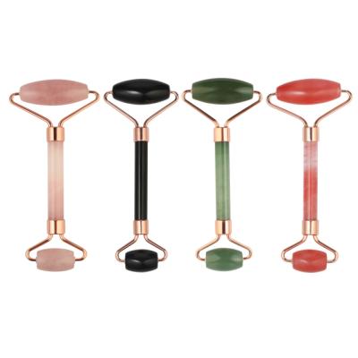 China jade roller massager gua sha box face facial roller for face beauty tips Gua Sha Jade Roller YS801 paper box for sale