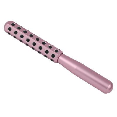 China Anti-puffiness lift and tone germanium contouring facial roller germanium beauty roller portable face beauty bar for sale