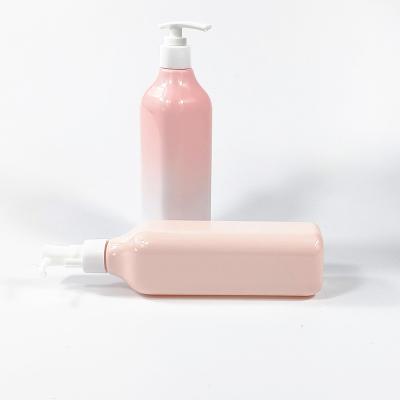 China BEAUTY PACKAGING gradient color hand sanitizer dispenser shampoo pump empty plastic lotion bottle for sale