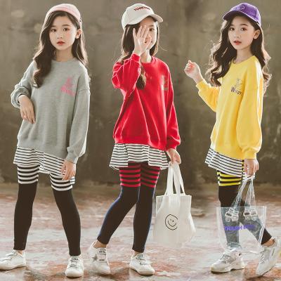 China 2019 Autumn OEM Version Children Breathable Korean Version New Design Clothing Little Kids Girls Sweatshirt for sale