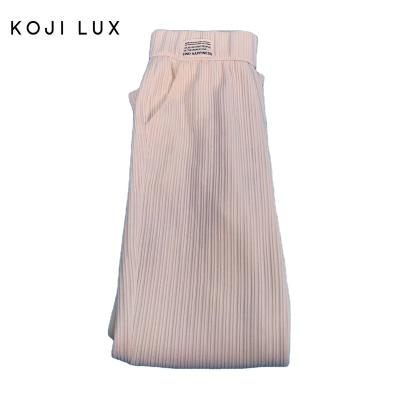 China New Men's Pants Viable Hot European Beige High Waist Stretch Face Casual Pants for sale