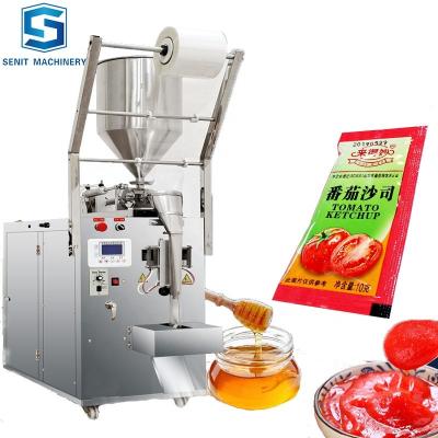 China Honey Ketchup Pouch Filling Machine Food Tomato Sauce The Sauce Pouch Packing Machine for sale