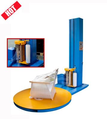 China Large Food Pallet Cartons Box Stretch Film Pallet Wrapping Machine for sale