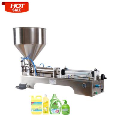 China Small Liquid Soap Liquid Soap Filling Machine Small Liquid Hand Seal Glass Bottle Shampoo Plastic Filling Machine for sale