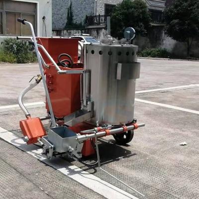 China Road Marking Painting Machine Factory Price Hand Guided Reflective Thermoplastic Line Marking Road Machine for sale