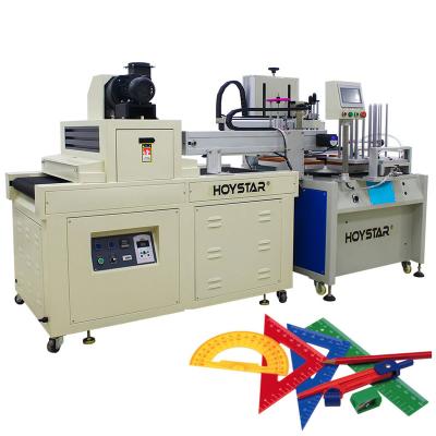 China Garment Shops Full Automatic Ruler Plastic Screen Printing Machine for sale