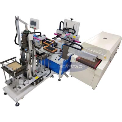 China Hotels One Color Fully Automatic Flatbed Screen Printing Machine for sale