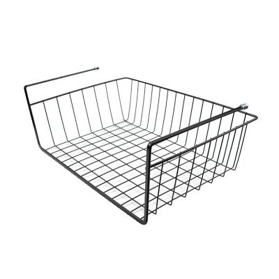 China High Quality Durable Under Cabinet Shelf Kitchen Wire Locker Hanging Storage Baskets for sale