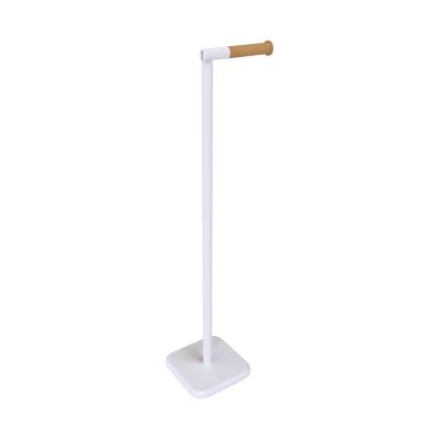 China Bathroom Toilet Accessories Bathroom Toilet Accessories Standing Tissue Tissue Paper Roll Holder User Friendly Toilet Paper Holder for sale