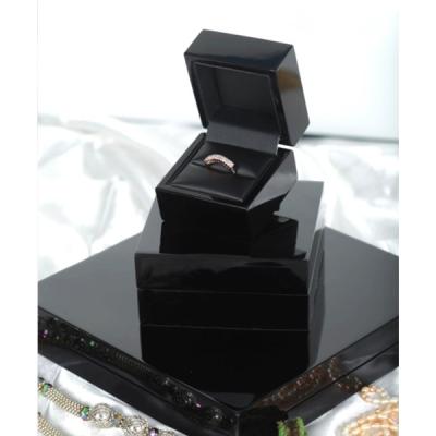 China 2021 Luxury Hot Selling Wooden Jewelry Box Packaging With Piano Coating For Ring Earring Necklace Cufflink Bangle Pendant Bracelet for sale