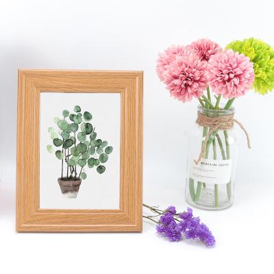 China Wholesale 4x6 5x7 6x8 8x10 Inch Square 8 Inch A4 Wall Decoration Eco-Friendly Durable Stain MDF Photo Frame Creative Wooden Picture Frame for sale