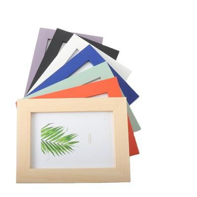 China 2022 Environmentally Friendly Best Wholesale Custom Logo Size Decorative Home Custom Colors Picture Frame MDF Dual Use Picture Frames for sale