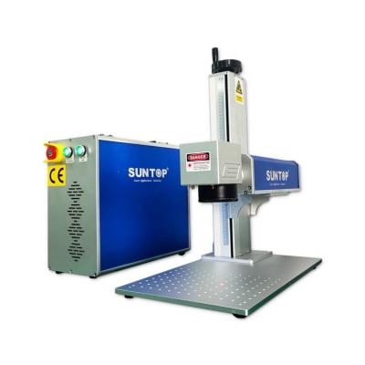 China Portable Laser Marking JPT/RAYCUS MOPA M7 20W/30W/60W Fiber Laser Marking Machine For Metal Color Marking for sale